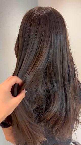 ロング カラー misuzu/名古屋 /酸性ストレートのヘアスタイル