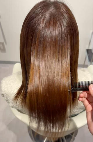 ミディアム misuzu/名古屋 /透明感カラーのヘアスタイル