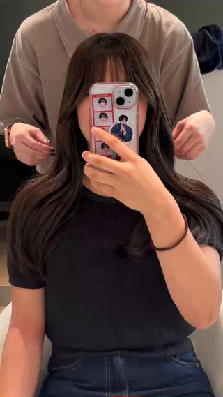 ロング カラー misuzu/名古屋 /酸性ストレートのヘアスタイル