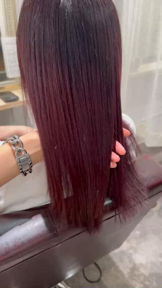 ロング Takahiro 髪質改善のヘアスタイル