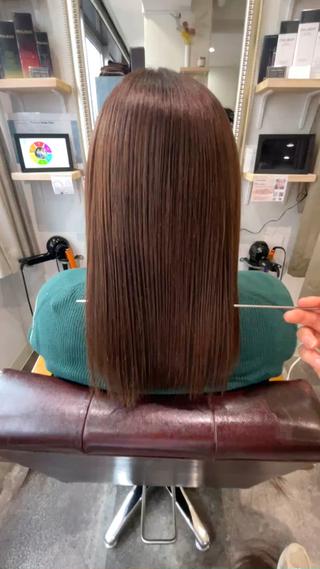 ロング Takahiro 髪質改善のヘアスタイル