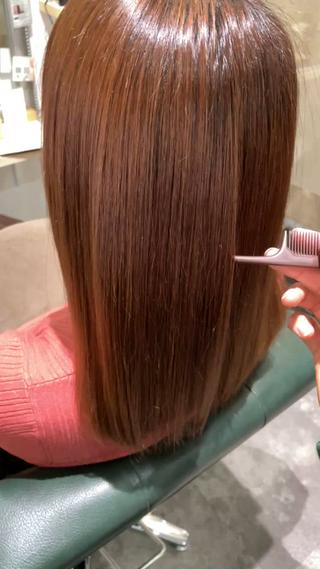 セミロング Takahiro 髪質改善/縮毛矯正のヘアスタイル