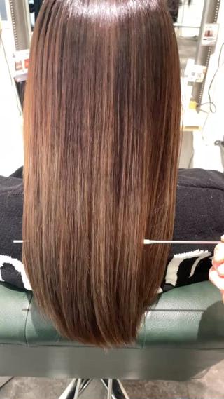 ロング Takahiro 髪質改善/縮毛矯正のヘアスタイル