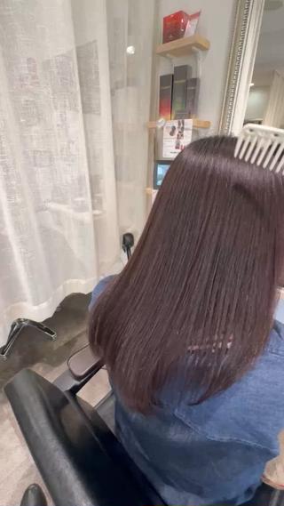 ミディアム Takahiro 髪質改善のヘアスタイル