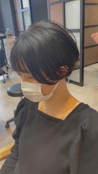 ハンサムショートにかわいさも！ 