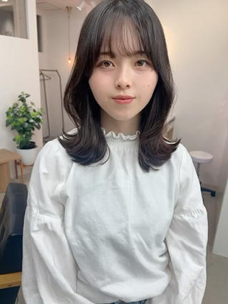 ふんわりくびれヘア 