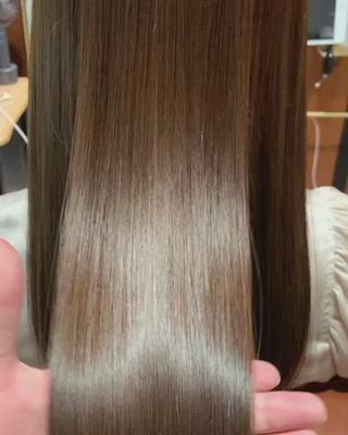 セミロング 縮毛矯正&髪質改善 MAILHAIRのヘアスタイル