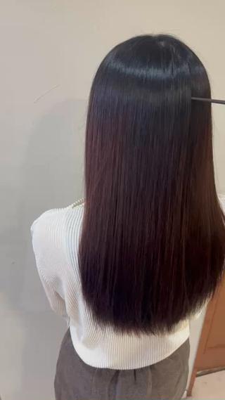 柔らかい質感の美髪縮毛矯正 