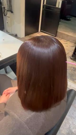 架橋式トリートメントをしていただくことで更にサラサラに 