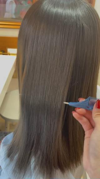 セミロング 似合わせのプロ🕊 美髪矯正/ioriのヘアスタイル