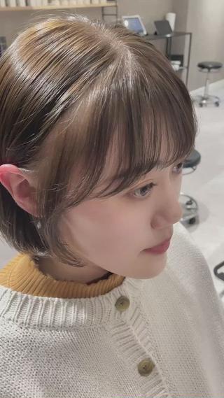 フロントカットと顔まわりのカットです！

後毛としてぴったりです！ 