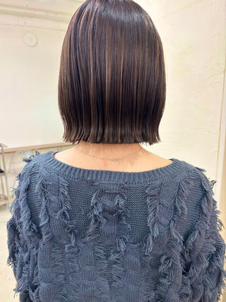 ミディアム カラー ⌇🌹透明感カラー 🌹ᴍᴇɢᴜᴍɪ ⌇のヘアスタイル