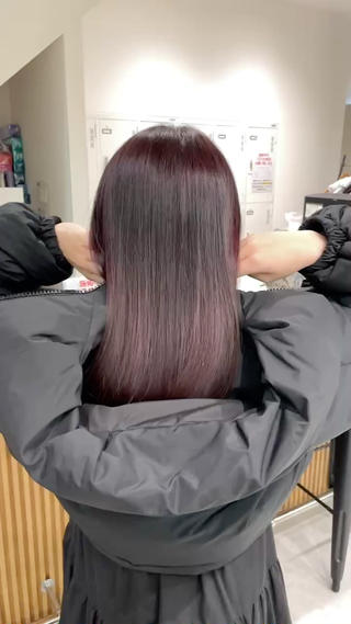 tapでとろける髪の毛
髪質改善ストレート歴有！
ブリーチなしでもベースの明るさ作れば
こんなにピンクカラー楽しめます 