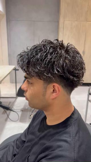 ショート パーマ メンズ 【パーマ満足度No. 1🥇】宮脇 大樹のヘアスタイル