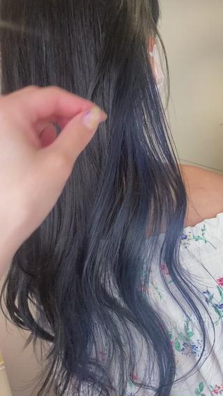 ロング カラー オリーブ透明感カラー 表参道/MIKUのヘアスタイル