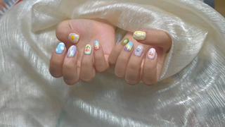 持ち込みデザインネイル 