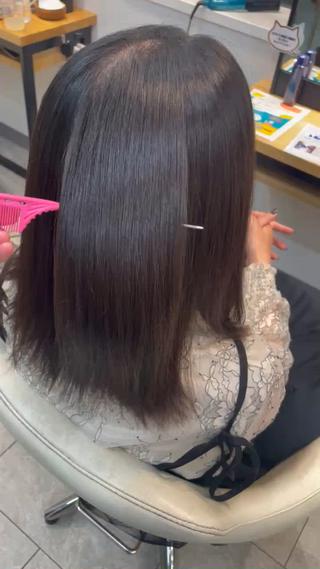 #ストレートパーマ#艶髪#サラサラヘア 