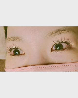 まつげの長さを活かした立ち上げデザイン♡‎𓂃◌𓈒𓐍 