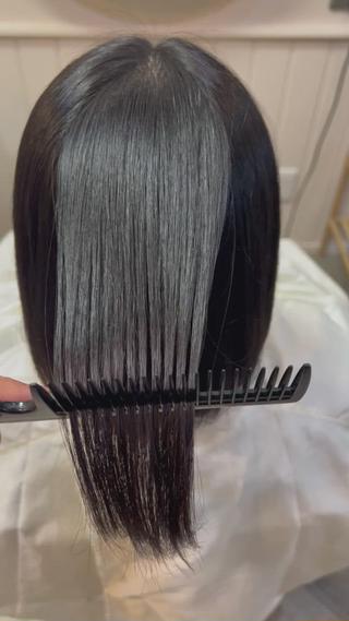 髪質改善シルキーストレート 