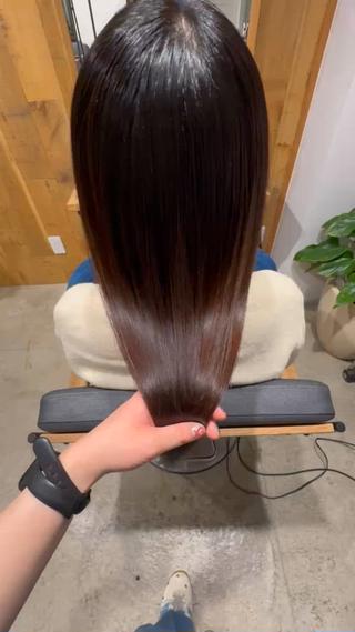 ロング 韓国レイヤー/パーマ /艶カラー/Rinのヘアスタイル