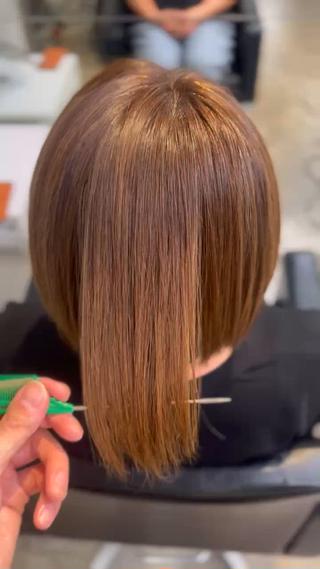 ハイライト履歴ありの縮毛矯正️

お客様1人1人の髪質やお悩みに合わせた施術をさせて頂きます！

手入れのしやすさ、ダメージを最小限に、ナチュラルな仕上がりを目指しております 