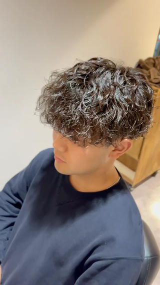 パーマ メンズ SKY　Second所属・さねまつ /メンズヘアのヘアスタイル