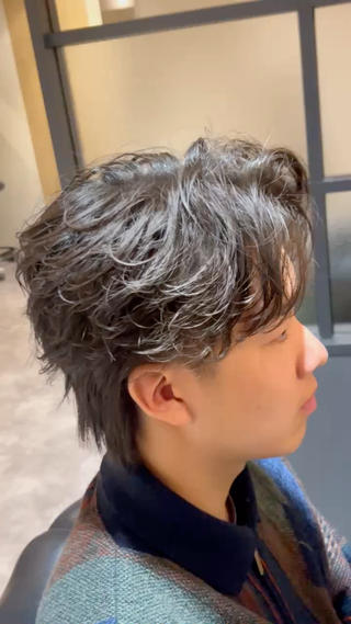 パーマ メンズ SKY　Second所属・さねまつ /メンズヘアのヘアスタイル
