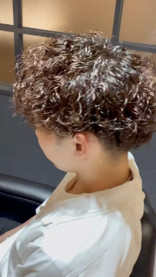 パーマ メンズ SKY　Second所属・さねまつ /メンズヘアのヘアスタイル