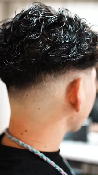 メンズ Men’s  salon ANSWER所属・SHIZUKU スパイキーショートのヘアスタイル