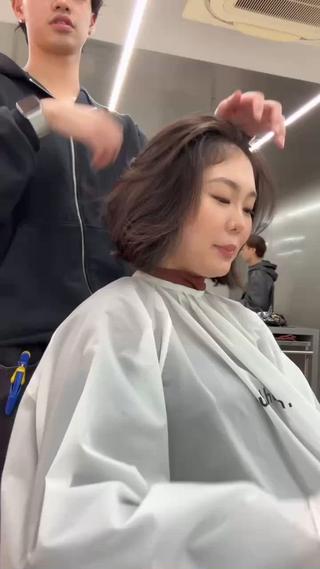 ショート ITSUKI/ 海外×韓国レイヤーのヘアスタイル