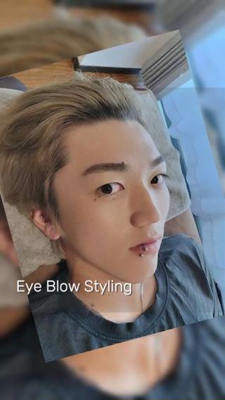 メンズ眉毛パーマ/メンズ眉毛ワックス 