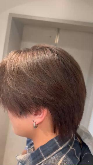 カラー アキラ/渋谷/ パーマ/カラー/縮毛のヘアスタイル