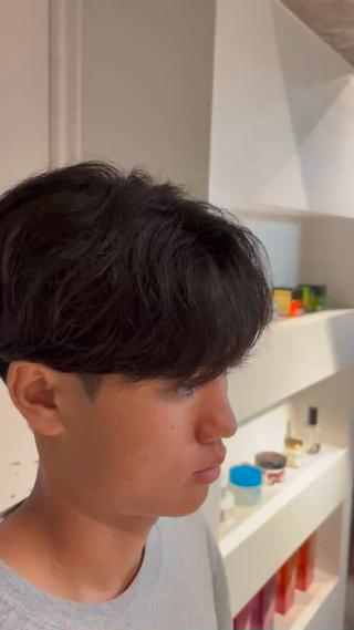 パーマ アキラ/渋谷/ ブリーチ/縮毛のヘアスタイル