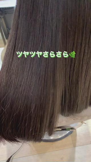 セミロング パーマ 艶髪レイヤー上田 紗也🇰🇷💗のヘアスタイル