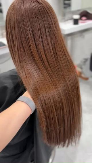 ミディアム カラー ミルクティーベージュ /HIROMU🧋のヘアスタイル