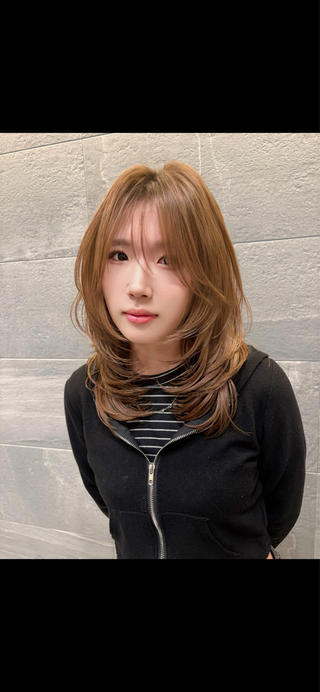 セミロング 狩野 純一郎のヘアスタイル
