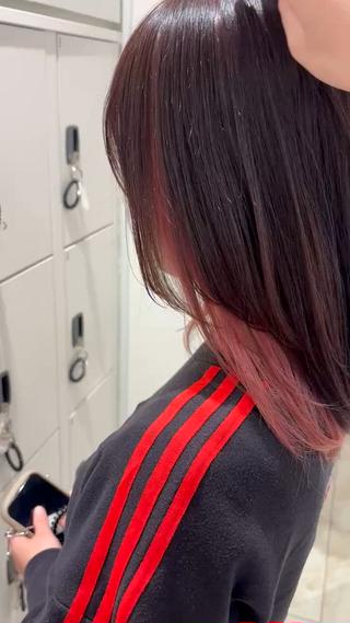 セミロング カラー miho‪𓂃 ANNETTAのヘアスタイル