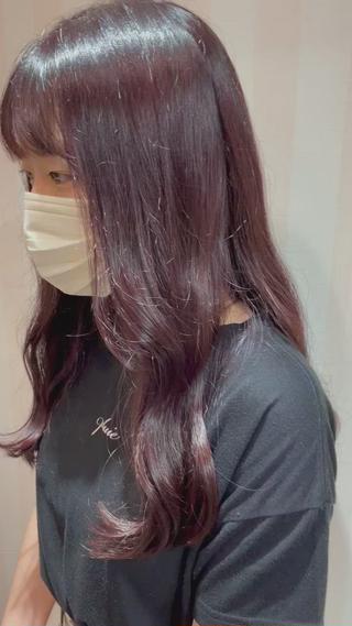 ロング カラー newi梅田🫧韓国 ヘア🫧sakiのヘアスタイル