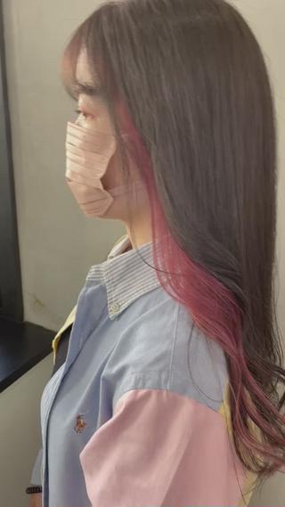 ロング カラー newi梅田🫧韓国 ヘア🫧sakiのヘアスタイル