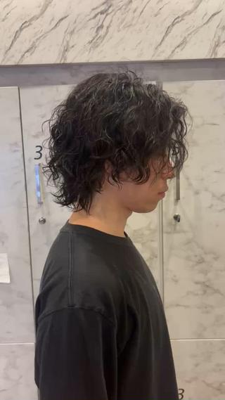 スパイラルパーマ 