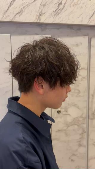 メンズ 菅原流星🌟カット/ メンズ/メンズパーマのヘアスタイル