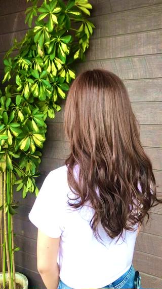 セミロング 太白区白髪ぼかし/ ボブカット/千葉達人のヘアスタイル