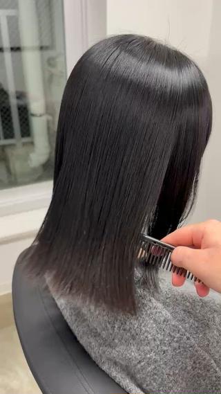 ミディアム 大友 岳斗のヘアスタイル