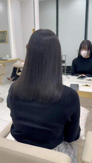 ロング カラー MAEUL NAGOYA所属・前髪顔周り/レイヤー 韓国/桔川恒のヘアスタイル