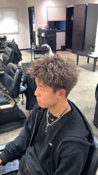 ショート カラー メンズ メンズ専門 カラーリスト　神谷のヘアスタイル