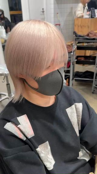 ショート JUNYA 海外ガールヘアのヘアスタイル