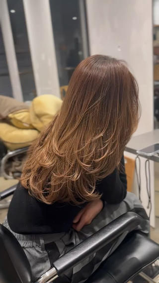 ロング JUNYA 海外ガールヘアのヘアスタイル