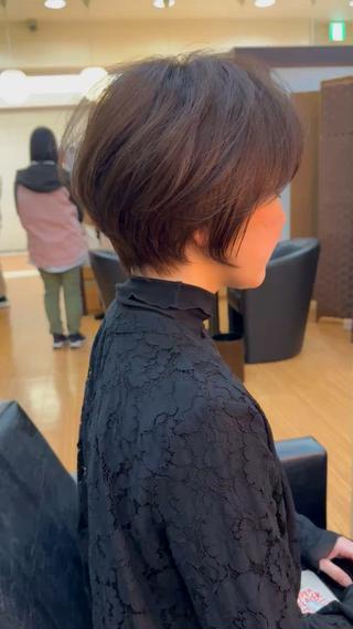 ショート 小野寺空也✂️ 似合わせショートのヘアスタイル