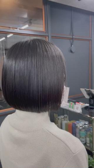 ロングからばっさり プツッとボブに！ 