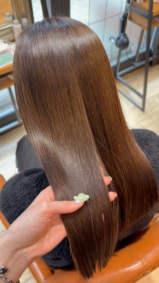 セミロング カラー Karin trスタイリスト🥀のヘアスタイル